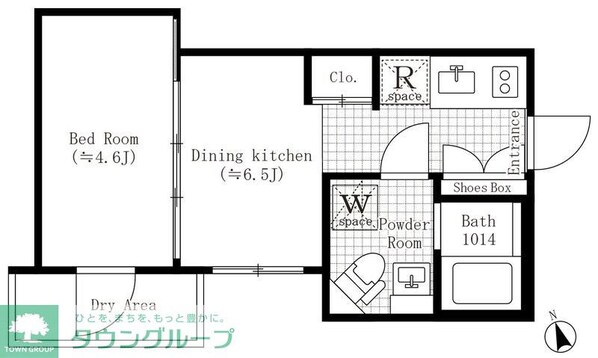 CREATIF池袋本町の物件間取画像